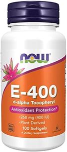 NOW E-400, 100 Softgels (Pack of 2)