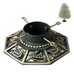 Ventray Christmas Tree Stand Octagon 340x340 Height 100mm Dia 140mm