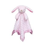 Pro Goleem Loveys for Babies Bunny Security Blanket Girl Newborn Soft Pink Lovie Baby Girl Gifts for Infant and Toddler