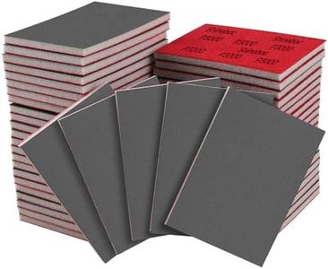 20 Pcs 3 x 4 Inch 3000 Grit Sanding Sponge Set, Ultra Fine Sanding Sponges Pads, Soft Foam Hand Sander Block Wet Dry Sandpaper for Model Drywall Metal Wood Furniture Polishing