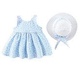 Bold N Elegant - Be Bold Inside & Elegant Outside Baby Girls Mini Cocktail Dress (BNEKD10090_Blue_2 Years-3 Years)