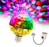 Disco Light, Colorful Rotating Magic Ball Lights, Small LED Disco Light Bulb RGB Strobe Magic Lamps for Home Parties Large Stage Decoration Bars Karaoke Christmas (1pcs)