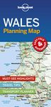 Lonely Planet Wales Planning Map 1st Ed.