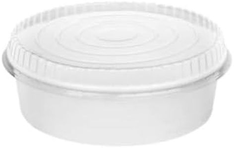 Karat FP-PSBL203-OPS 48 oz. Paper Short Bucket Lids (Case of 270)