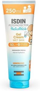ISDIN Fotoprotector Pediatrics Gel Cream SPF 50, Protector Solar Corporal para Niños, Hidratante y Refrescante, adecuado para Toda la Familia, 250 ml