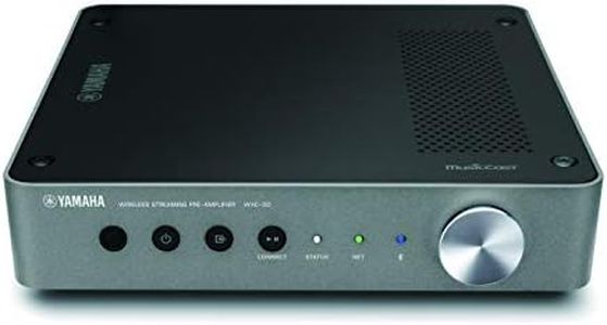 Yamaha WXC-50 Wireless Streaming Amplifier with MusicCast and Alexa Compatibility, Black