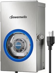DEWENWILS 300W Low Voltage Transformer, 120V to 12/15VAC, Timer, Photocell