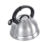 Buckingham 17058 Stovetop Induction Whistling Kettle 3.0 Litre, MATT, Stainless Steel, 3 liters