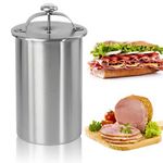 Stainless Steel Ham Maker Meat Press Cooker for Making Healthy Homemade Deli Mea