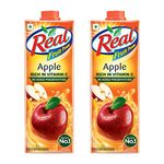 DABUR Real Apple Fruit Power, 1L (Pack of 2)