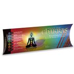 Chakras Natural Incense Sticks Essential Set. 140 Sticks, Each Lasting 1+ Hour Perfect for Meditation, Reiki, Yoga, Relaxation, & Healing! Natural Hand Dipped Incense Variety Set. …