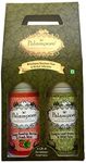 PALAMPORE Himalayan Handpicked Tangy Rosehip Berries & Fresh Mint Herbal Infusion Gift Pack - Pack of 2, (Each Pack 200gm)