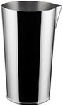Alessi The Tending Box GIA25 - Designer Cocktail Mixing Glass, in 18/10 Stainless Steel, Dishwasher Safe, 7.5 cl