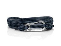 Storm Titanium Carabiner Climbing Bracelet, Handmade in The UK and Adjustable