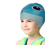 Roughhouse Swimming Cap for Kids Silicone Swimming Caps for Toddlers Unisex Swim Cap for Boys, Girls and Kids Swim Cap for 2 3 Years Swimming Head Cap Kids 6 to 10 Years Silicone Easy Fit