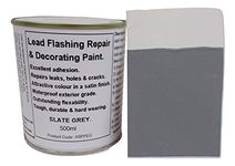 1 x 500ml Slate Grey. Lead Flashing/Roof Repair & Decorative Paint.