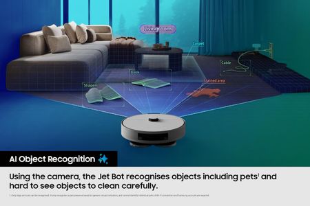 Samsung Jet Bot Combo AI+ Robot Vacuum – Smart Home Cleaning