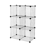 Amazon Basics 6-Cube Wire Grid Stac