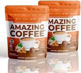 Superfoods Company Amazing Coffee- 12 Natural Superfoods - French Roast - Weight Loss & Brain Boost - Gluten Free, Non-GMO, Sugar Free, Vegan & Keto Friendly [60 Drinks, 60 Day Supply] [Cocoa]