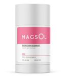 MAGSOL Natural Deodorant for Women & Men - Womens Deodorant with Magnesium - Perfect for Ultra Sensitive Skin, Aluminum Free Deodorant for Women, Baking Soda Free (Rose)