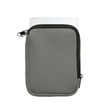 kwmobile Neoprene Case Compatible with Apple Magic Trackpad - Case for Keyboard Soft Travel Sleeve - Dark Grey