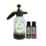 IFFCO Urban Gardens - Plant Care Combo Kit - Water Spray Pump with Sprinkler & Mister + Water Soluble Liquid Fertilizer for Flowering & Non-Flowering Plants - Suitable for Lawn & Gardening