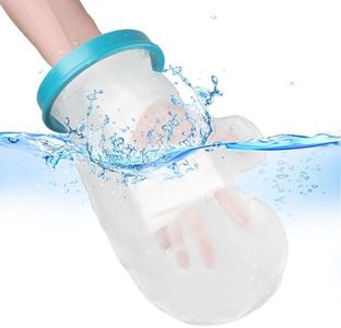 UpGoing Waterproof Hand Cast Covers for Shower Bath, Shower Cast Protector Wrist Cast Sleeve Bag Covers to Broken Hand, Wrist, Fingers, Surgery, Wounds and Burns (14.5" 9" 5.9") [2019 New Upgrade]