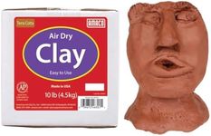 AMACO Air Dry Clay, Terra Cotta, 10