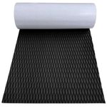 Universal Surfboard Traction Pad Non-Slip Deck Grip Mat 47.2"x 11.8" Trimmable EVA Sheet Self Adhesive Boat Flooring Kyak Decking Golf Cart SUP Paddle Board Marine Carpet