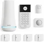 SimpliSafe 8 Piece Wireless Home Security System - Optional 24/7 Professional Monitoring - No Contract - Compatible with Alexa and Google Assistant , White