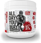 5% Nutrition Rich Piana AllDayYouMay Caffeinated BCAA Energy Powder | Premium Pre Workout Amino Energy & Electrolytes | Hydration, Endurance & Recovery | 16.08 oz, 25 Servings (Fruit Punch)