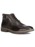 Bata Men's Lace-up Boots - Dark Brown (8 UK) (8044533)