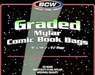 50 BCW Graded Mylar Comic Book Bags