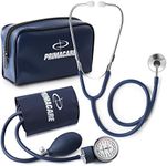 Primacare DS-9194 Classic Series Pediatric Blood Pressure Kit, Long Lasting Latex Inflation System with Stethoscope and Leatherette Case