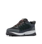 Columbia Women's Strata Trail Low Hiking Shoe, Black/Juicy, 8