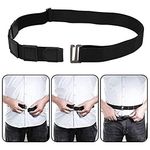 Homartel Advanced Tucker Shirt Stay Tuck in Adjustable Belt For Men And Women | Formal, Garter Elastic Strecheable Belt (Black)