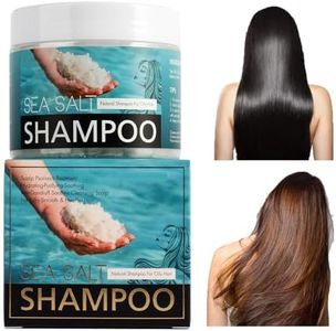 Tkekruh Shampooing Au Sel De Mer, Shampooing Antipelliculaire Naturel,Psoriasis Shampoing,Nourrissant,Contrôle De L'huile,Nettoie En Profondeur Et Apaise Le Cuir Chevelu Hommes Femmes