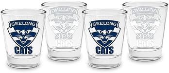 AFL Shot Glass Set of 4 - Geelong C