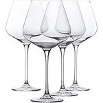 Red Wine Glasses - Crystal Glass - Lead Free - Wine Glasses Set of 4 (29 Ounce)