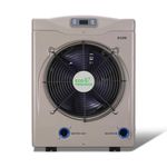ECOPOOLTECH Above Ground Pool Heater EU50, Max 16184BTU Up to 5000gallons Electric Swimming Pool Heat Pumps, Titanium Heat Exchanger, 5.62 COP, 110V/120V, Fits 8/11/15 Foot Pools Heating Pool Warmer