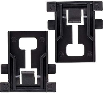 BlueStars Ultra-Durable W10195840 Dishwasher Rack Adjuster Positioner - Compatible with Whirlpool Kenmore KitchenAid Dishwashers - Replaces WPW10195840 PS11750093 1872228 - Pack of 2