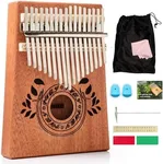 UNOKKI Kalimba 17 Key Thumb Piano, 