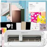 Cricut Joy Xtra Machine with Printable Sticker Paper and Card Kit - Sticker Making Set with Die Cutting Machine, DIY Greeting Cards with Pens and Envelopes,