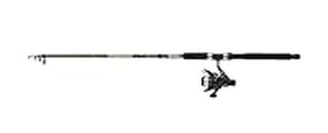 Mitchell Tanager Camo II Tele Spin Combo, Telescopic Fishing Rod and Reel Spinning Combo, Ideal for Beginners or Occasional Anglers, Predator Fishing, Pike/Perch/Zander, Green Camo, 2.1m | 7-20g