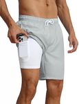 Nonwe Men's Swimsuit Trunks Quick D