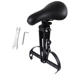 Kids Bike Seat for Mountain Bikes, Detachable Front Mounted Bicycle Seats for Children 2-5 Years Old (Seat & Handle) (Seat & Handle) (Seat)