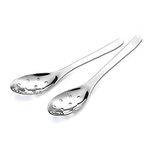 AOOSY Small Slotted Spoons,Modern S