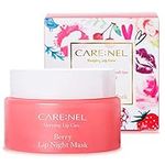 CARENEL Lip Sleeping Mask 23g - Lip gloss and Moisturizers Long lasting Night Treatments Lip care balm Chapped cracked lips dry lips for girls, women and Men (Berry)