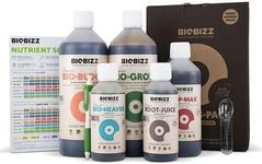 BioBizz Organic Starter Pack Bio Bizz Grow Bloom Top Max Bio Heaven Root Juice