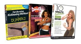 Kickbox Bundle (Fat Burning Kickbox Workout for Dummies / 10 Minute Solution: Kickbox Bootcamp / Crunch: Super-Charged Kickbox Party)